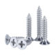 Metric drywall screws drywall to metal